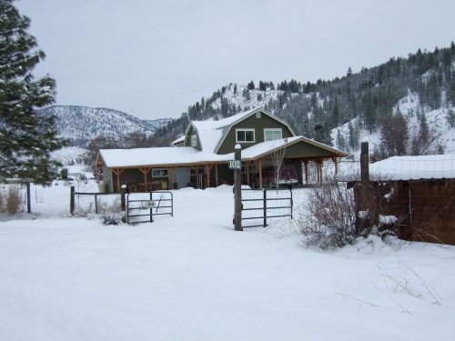 new snow in late February