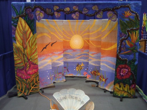 amazing felted display