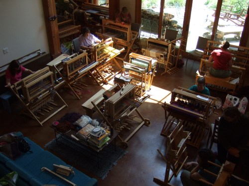 weaving at Suzanne's