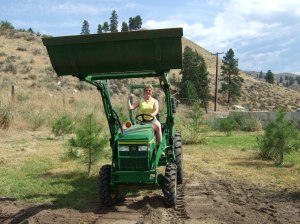 tractor girl