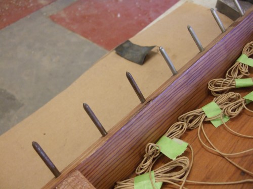 cleaning the sectional beam Rusty and clean sectional dividers
