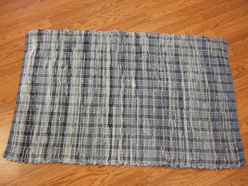 063 jeans denim blue jeans denim rug, 28" x 41"