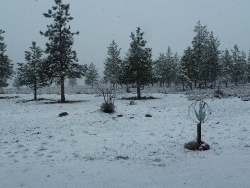April 7, 2013 spring snow!
