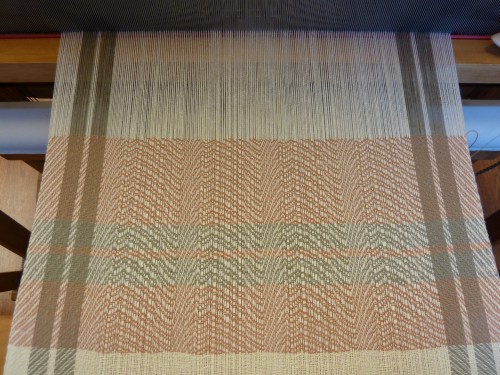 an undulating twill towel - underway!