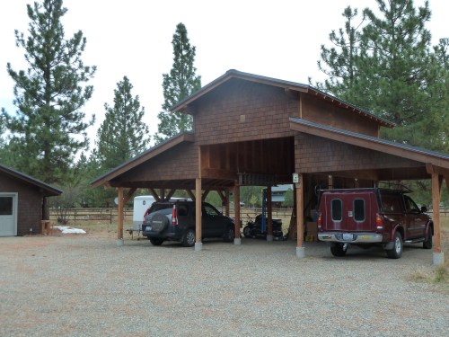 carport stain Sep 2013
