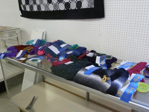 knitting entries to the Fair