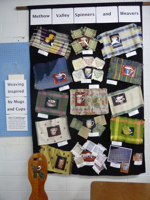 our guild display, based on our "challenge project" for this year