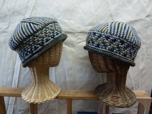 Cascade 220 "Soft Sage" & Creative Fibers hand-dyed from New Zealand "Schist"