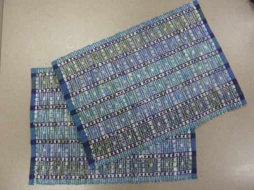 lavender floral placemats