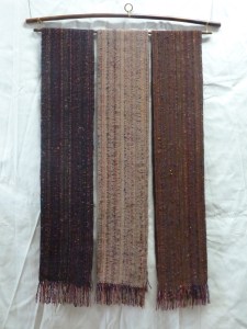 finished Bright Autumn scarves #2