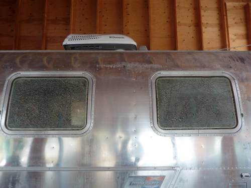 galley and bedroom windows from outside