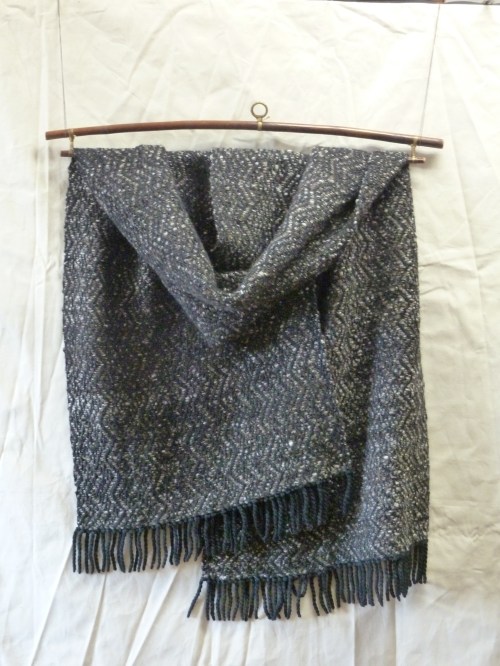 1 Black warp lambswool alpacal